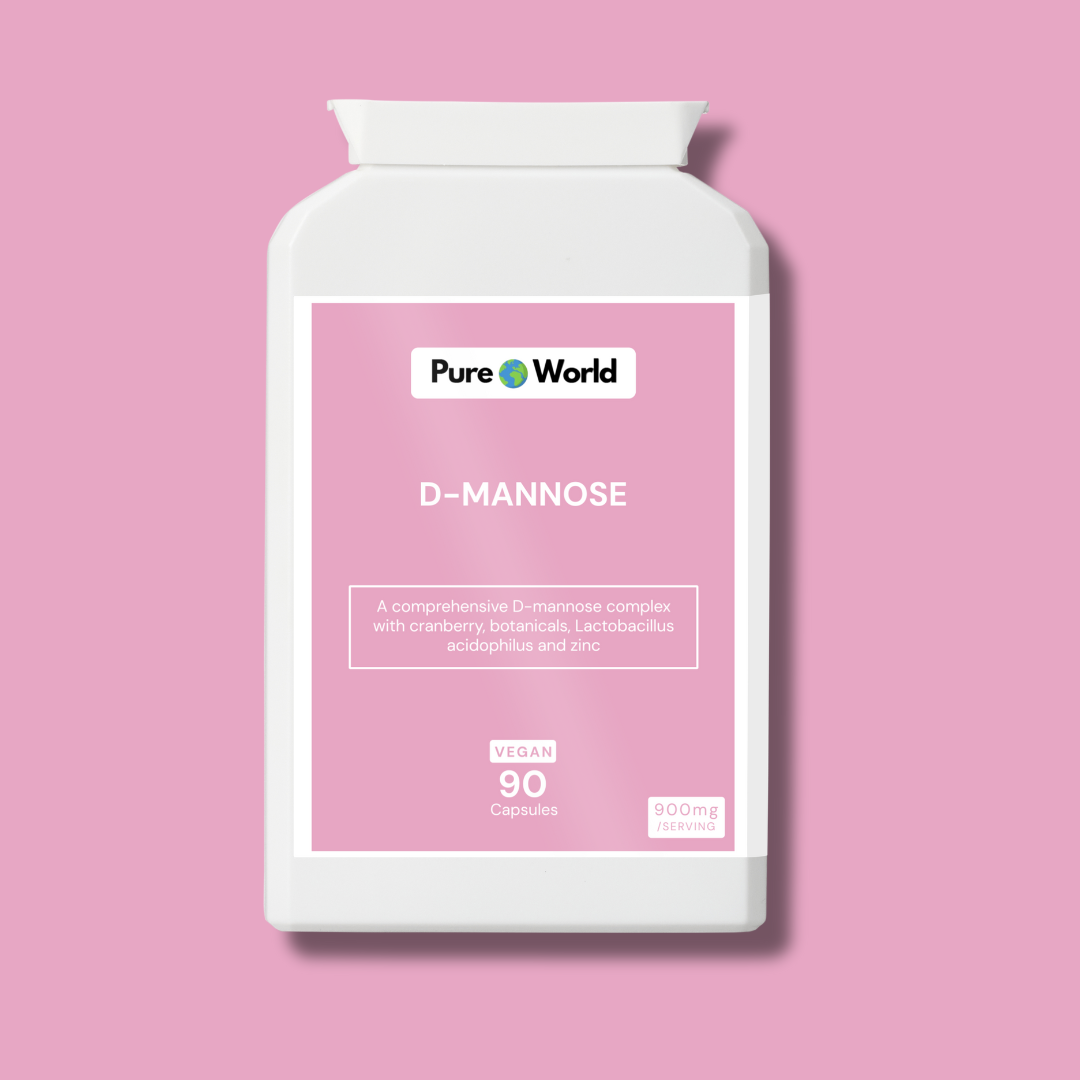 D-Mannose supplement for urinary tract health and support.