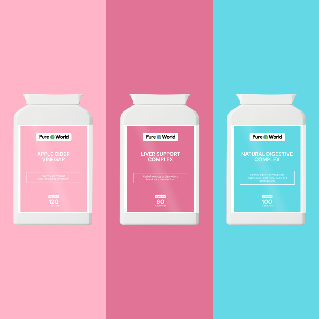 Detox Support Bundle by My Pure World for liver health, detoxification, and overall wellness cleanse.