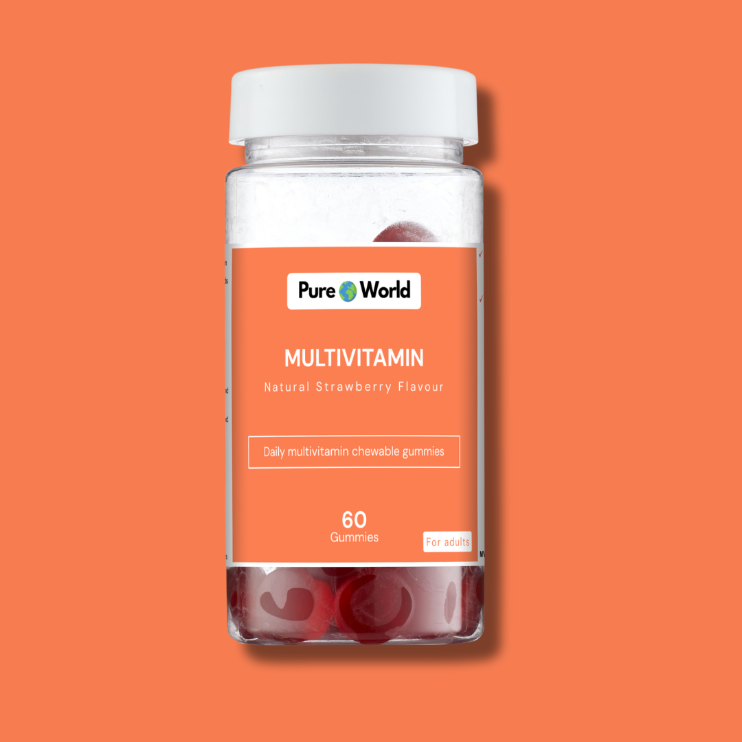 Daily multivitamin gummies for health and overall wellness.
