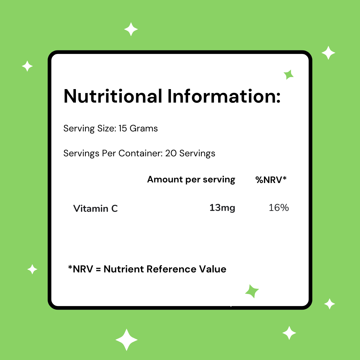 Organic Nutrient Blend